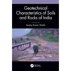 (영문도서) Geotechnical Characteristics of Soils and Rocks of India Paperback, CRC Press, English, 9781032011042