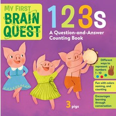 (영문도서) My First Brain Quest 123s: A Question-And-Answer Book Board Books, Workman Publishing, English, 9781523503810