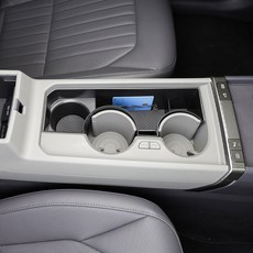 카스타 호환 디올뉴 셀토스 SP3 자동차 콘솔트레이 정리함 용품, 1열 콘솔트레이-블랙, 기타