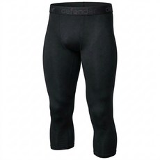 디펜더 기능성 스포츠 트레이닝 언더레이어 카프리팬츠 7부 바지
