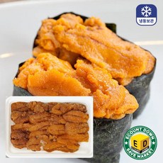 칠레산 프리미엄 급냉 성게알 우니, 1개, 100g 도시락형