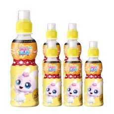 웅진 캐치티니핑 제로 애플망고 200mL 깡총핑 달콤한, 6개