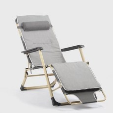 접이식 1인용 리클라이너 구름 의자 캠핑 경량 휴대용, A. 회색