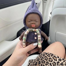 뮤즈셀 블랙 돌 나타샤 인형옷, 1개, 6. 네이비 -망토