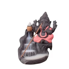 구름 무늬 뚜껑이 있는 빈티지 중국 향로 향과 제물용 장식 청동 불상 향꽂이, 06 F