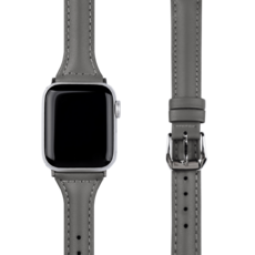 모할랩 애플워치 호환 슬림 가죽 버클 스트랩 + 보호필름, 04에토프, 41mm, 블루투스