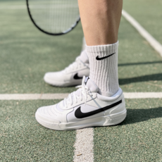 나이키 CARZ 남성 테니스화 운동화 신발 코트 클레이 하드코트 스쿼시 경량 화이트 블랙