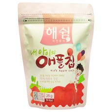 (주)우원식품 내아이의 애플칩 18g 에이뷰 도울 이강산닷컴, 1개