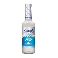 Splenda Coffee Syrup French Vanilla Reduced Sugar Flavored Liquid Syrups for Drinks 750 ml Bo, 1개