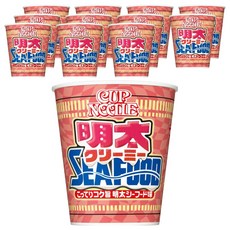 NISSIN 日清 明太子奶油海鮮杯麵 100g, 12個