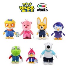 미미월드 봉제인형 뽀로로 대, 38cm, 블루