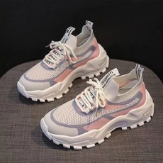 그물면 캐주얼 통기 초경량 러닝화 여성화 여름 미끄럼 방지 소프트 바닥 내마모