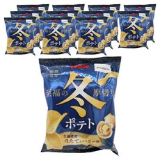 Calbee 卡樂比 厚切冬季馬鈴薯扇貝奶油口味, 12個, 60g