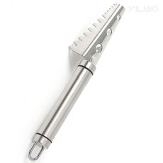 빌바오 생선 비늘제거기 수산물가공, 실버, 1개