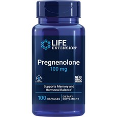 라이프익스텐션 프레그네놀론 100mg 캡슐, 1개, 100개입, 100정