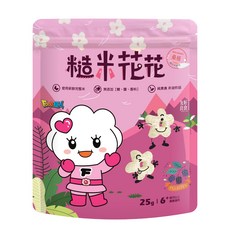 Food超人 糙米花花, 25g, 1個, 桑椹