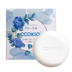 CCOKIO 香皂，溫和潔淨植物精華滋潤，泡沫細緻花香舒緩，適合各種膚質, 8g, 10個