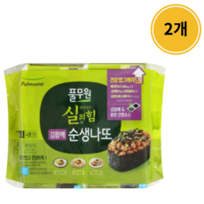 풀무원 김참깨 순생나또 8입세트 (43.5gx8입), 2개, 348g