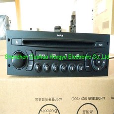 카플레이 어댑터푸조 207 시트로엥 C2 C3 C4 C5 C8 용 CD USB 블루투스 자동차 라디오 RD45 VIN 코드 설