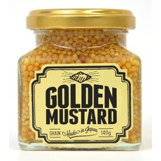 GOLDEN MUSTARD 穀物 日本製造, 140g, 1個