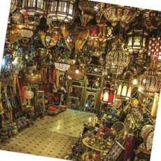 1000조각 직소퍼즐 - 직소퍼즐 모로코의 골동품 램프 가게