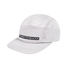 [티켓투더문] 클래식 텍스트 원톤 캠프캡 실버(CLASSIC TEXT ONE TONE CAMP CAP SLV)