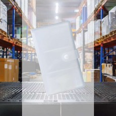 투명 명함집 240칸 카드 케이스 정리함 앨범 수첩 똑딱이단추