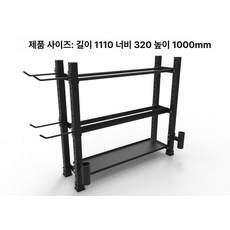 운동기구 거치대 선반, 올블랙 볼랙 덤벨랙 케틀벨랙 4개 2개, 기본 모델명/품번