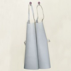 두꺼운 부직포 앞치마 회색 eas+848Zx