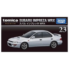 TOMICA PREMIUM 23 速霸陸IMPREZA WRX 合金模型車, 1個, 銀色