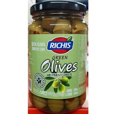 리치스 그린 올리브 360g