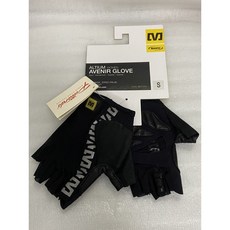 Mavic Altium Avenir 女性自行車半指手套, 黑色,S, 1個