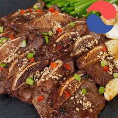 LA 양념갈비 소고기 소갈비 구이 캠핑 바베큐 밀키트 500g 1개