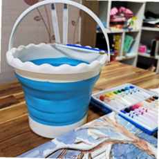 수채 접이식 미술물통 화물 미술물통 원형 대용량 59000EA 1EA, 본상품