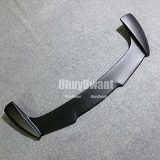 후면 지붕 트렁크 뚜껑 자동차 스포일러 날개 매트 블랙카본 컬러 외부 튜닝 부품, 1. MATT BLACK, 기본