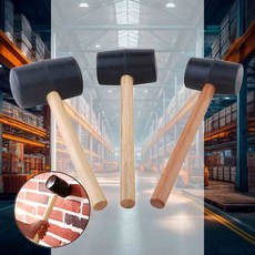 고무 망치 시공부자재 고탄성 캠핑공구 DIY용품 수공구 유리망치, 중