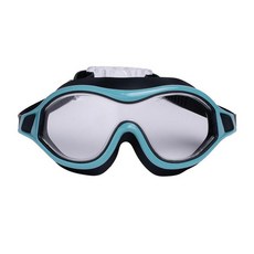 ClEAR 이어'r Puddle hopper 주니어 수영 마스크 터키석/블랙/그레이 유니, Turquoise/Black/Grey