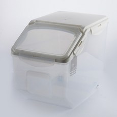 日式密封儲米桶 10kg, 透明小號 10kg033 - 1小號, 1個