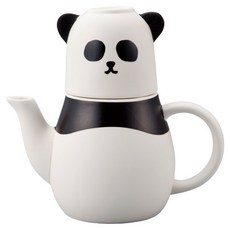 썬아트 재미있는 식기 티포원 세트 판다, 화이트, 1개