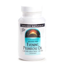 SOURCE NATURALS 月見草油 1350mg 軟膠囊, 60入, 單一商品, 1個