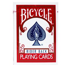 바이스쿨 포커카드, 정품바이시클카드(레드), 1개