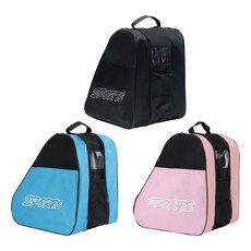 QDY 3 스케이트 신발 가방 통기성 스케이트 보관 가방 핸드백 롤러 스케이트 가방, 38cmx38cmx29cm, 나일론, 다색, 1개