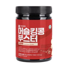 머슬킹콩 부스터 사과맛, 1개, 300g