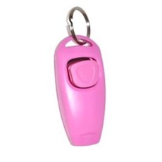 寵物訓練響片, 口哨+響片款【粉色】, 1個