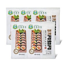 지도표성경 지도표 두번구운 김밥김 10p, 21g, 5개