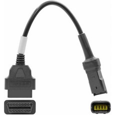 Alchiauto OBD 4핀 오토바이 어댑터 OBD2 모토라드 모토 케이블 디아벨/멀티스트라다 1200/파니게일 1199/몬스터 696/796/1100 OBDII 캔 오토바이