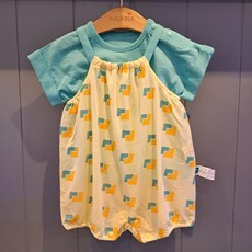 모이몰른 (NC광명점) 햄릿인견메쉬반팔우주복세트 M252UUN11P 무더운 여름날에 입기 좋은 반팔 우주복세트 입니다.