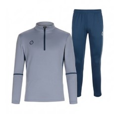 선덜랜드 남성 축구스포츠 하프집업 트레이닝복 세트 - 26351-TR02 KH+GY