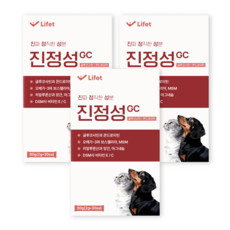 진정성 관절 영양제 강아지 고양이 글루코사민 콘드로이틴 슬개골 고관절 관절염 연골, 3개, 뼈/관절강화, 30회분