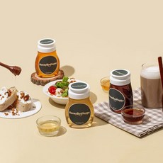 허니비해피 튜브꿀 돌잔치답례품 아카시아 국산 천연 벌꿀 어린이집선물 [원산지:국산(경상남도 거창군)], 1개, 260g